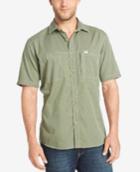 G.h. Bass & Co. Men's Vented Short-sleeve Performance Shirt