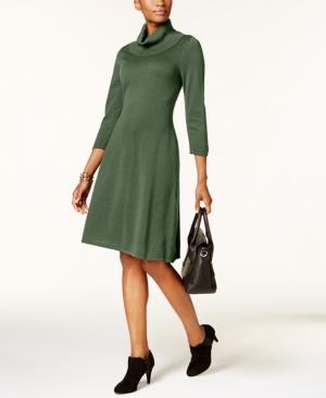 Nine West Cowl-neck Sweater Dress