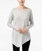Inc International Concepts Asymmetrical Tunic Sweater, Created For Macy's