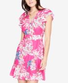 Rachel Rachel Roy Floral-print Fit & Flare Dress, Created For Macy's
