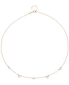 Elsie May Diamond Droplet Collar Necklace (1/4 Ct. T.w.) In 14k Gold, 15 + 1 Extender