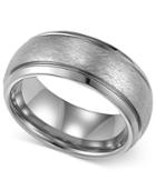 Triton Men's Tungsten Ring, Wedding Band