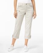 Style & Co Roll-tab Capri Pants, Created For Macy's