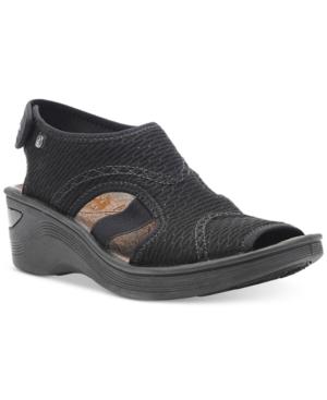 Bzees Dream Wedge Sandals Women's Shoes