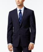 Calvin Klein X-fit Navy Solid Slim Fit Jacket