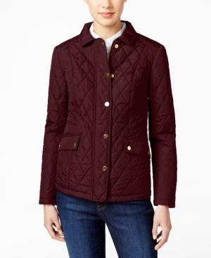 Charter Club Quilted Water-resistant Jacket, Only At Macy's