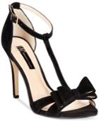 Inc International Concepts Women's Reesie Bow T-strap Sandals, Only At Macy's Women's Shoes