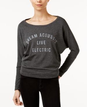 William Rast Veruca Dream Acoustic Graphic Sweatshirt