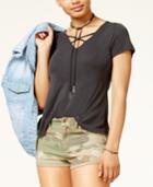 American Rag Juniors' Strappy T-shirt, Only At Macy's