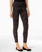 Style & Co. Printed Tummy-control Leggings, Only At Macy's