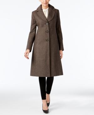 Jones New York Shawl-collar Walker Coat