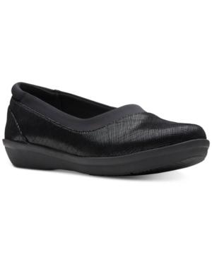 Clarks Collection Women's Ayla Pure Cloudsteppers Flats, Created For Macy's Women's Shoes