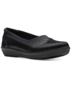 Clarks Collection Women's Ayla Pure Cloudsteppers Flats, Created For Macy's Women's Shoes