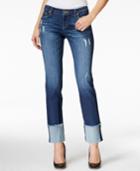 Kut From The Kloth Cameron Cuffed Boyfriend Hard Working Wash Jeans