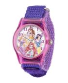 Disney Princess Girls' Purple Plastic Watch