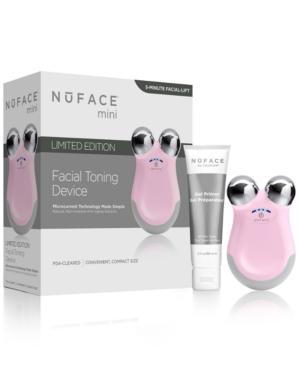 Nuface Mini Facial Toning Device In Petal Pink