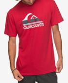 Quiksilver Men's Waves Ahead Logo-print T-shirt