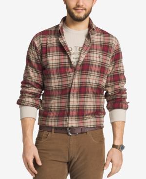 G.h. Bass & Co. Men's Big And Tall Fireside Plaid Flannel Long-sleeve Shirt