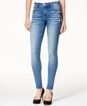 Celebrity Pink Body Love Juniors' The Lifter Light Wash Skinny Jeans