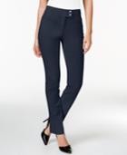 Style & Co. Tummy-control Slim-leg Pants, Only At Macy's