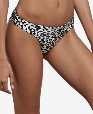 Volcom Seeing Spots Printed High-leg Bikini Bottoms Women's Swimsuit