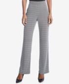 Karen Kane Printed Straight-leg Pants
