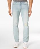 Calvin Klein Jeans Men's Slim-straight Fit Stretch Big Sur Ripped Jeans