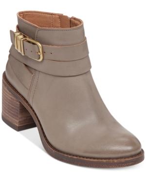 Lucky Brand Womens Raisa Block Heel Booties Women's Shoes