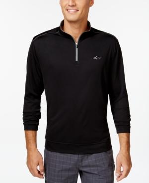 Greg Norman For Tasso Elba 1/4 Zip Mockneck Sweater