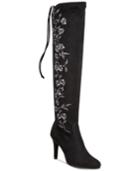 Rialto Cinco Embroidered Over-the-knee Boots Women's Shoes