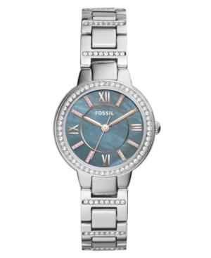 Fossil Women's Virginia Stainless Steel Bracelet Watch 30mm