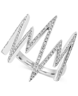 Effy Final Call Diamond Pulse Ring (3/8 Ct. T.w.) In 14k White Gold