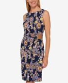 Tommy Hilfiger Embellished Wrap Dress, Only At Macy's