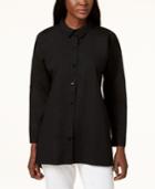 Eileen Fisher Organic Cotton Tunic Shirt, Regular & Petite Sizes