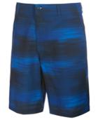 Greg Norman For Tasso Elba Men's Mono Performance Abstract-print Shorts, Created For Macy's