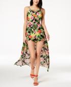 The Edit By Seventeen Juniors' Printed Maxi Romper, Created For Macy's