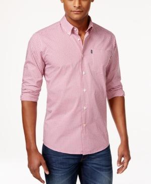 Barbour Men's Leonard Gingham Check Long-sleeve Shirt