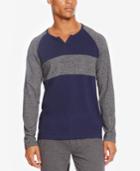 Kenneth Cole Reaction Men's Marled Colorblocked Henley