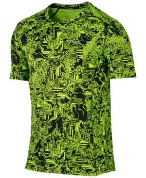 Nike Men's Dry Printed Running T-shirt