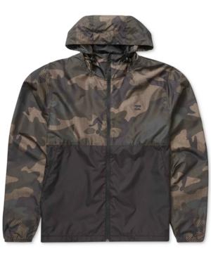 Billabong Men's Camo-print Transport Coat