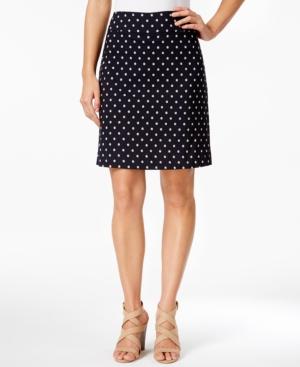 Charter Club Iconic-print Pull-on Skort, Only At Macy's