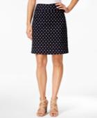 Charter Club Iconic-print Pull-on Skort, Only At Macy's