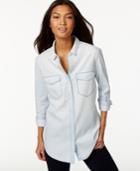 Calvin Klein Jeans Button-front Boyfriend Shirt