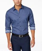 Tasso Elba Men's Hope Tile Long-sleeve Shirt, Only At Macy's