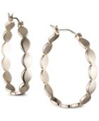 Ivanka Trump Gold-tone Wavy Hoop Earrings
