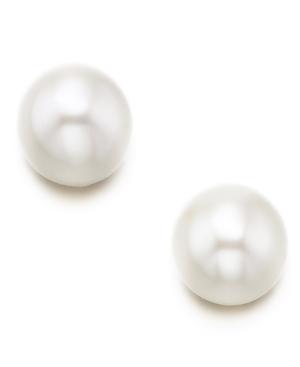 Children's 14k Gold Small Cultured Freshwater Pearl Earrings