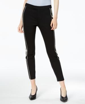 Bar Iii Tuxedo Striped Pants, Created For Macy's
