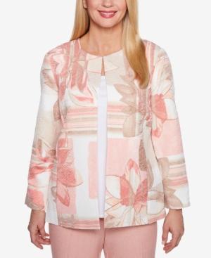Alfred Dunner La Dolce Vita Open-front Jacket