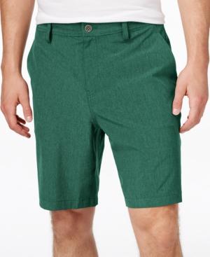 32 Degrees Men's Stretch 9 Heather Flat-front Shorts