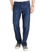 Izod Big And Tall Jeans, Relaxed-fit Dark Vintage Jeans